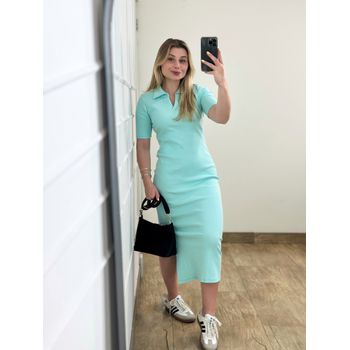 Vestido Ribana Polo Verde