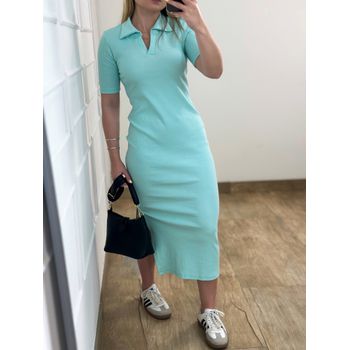 Vestido Ribana Polo Verde