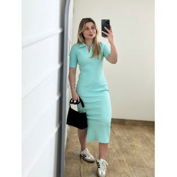 Vestido Ribana Polo Verde