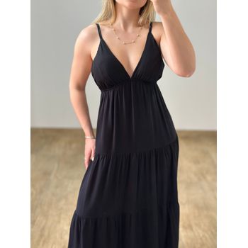 Vestido Longo Preto