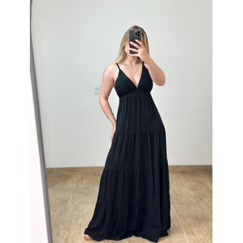 Vestido Longo Preto