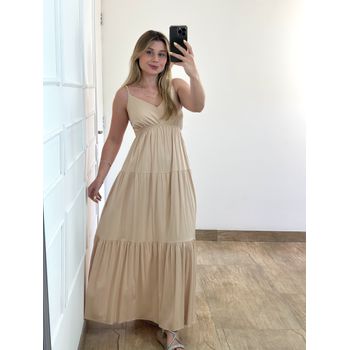 Vestido Búzios Nude