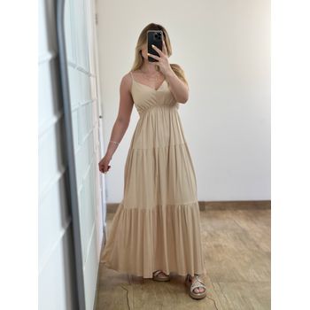 Vestido Búzios Nude