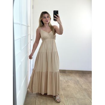Vestido Búzios Nude