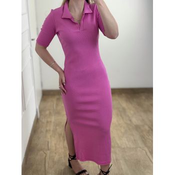 Vestido Ribana Polo Rosa