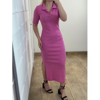 Vestido Ribana Polo Rosa