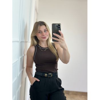 Regata Ribana Marrom Café