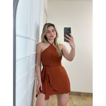 Macaquinho Flora Marrom