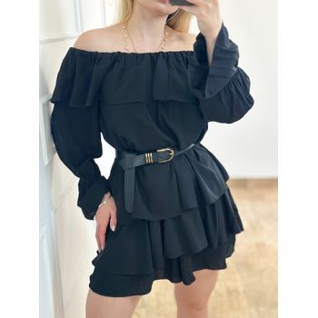 Conjunto Blusa e Short Preto