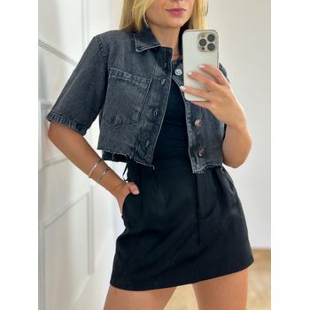 Jaqueta Jeans Estonado