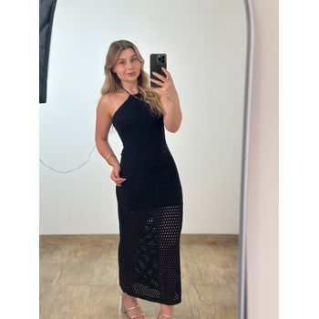 Vestido Modal Preto