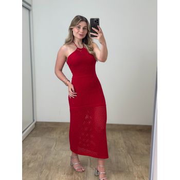 Vestido Modal Vermelho