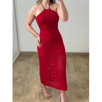 Vestido Modal Vermelho