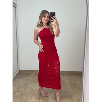 Vestido Modal Vermelho