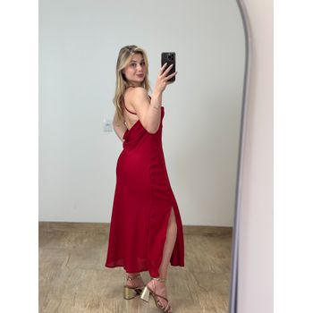 Vestido Midi Vermelho