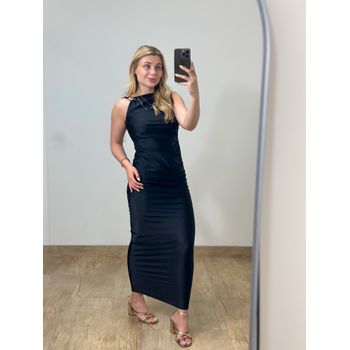 Vestido Longo Preto