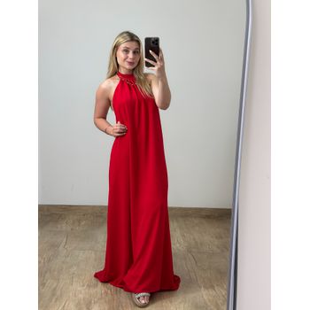 Vestido Duna Vermelho