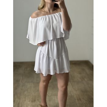 Macaquinho Ombro a Ombro Off White