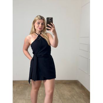 Macaquinho Flora Marrant Preto