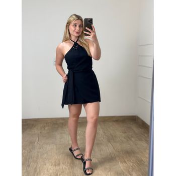 Macaquinho Flora Marrant Preto