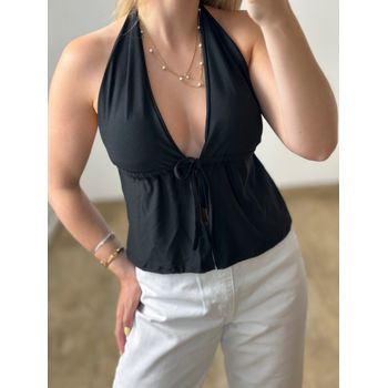 Bata Poliamida Preta