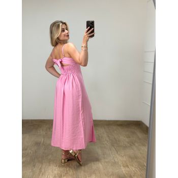 Vestido Midi Marrant Rosa