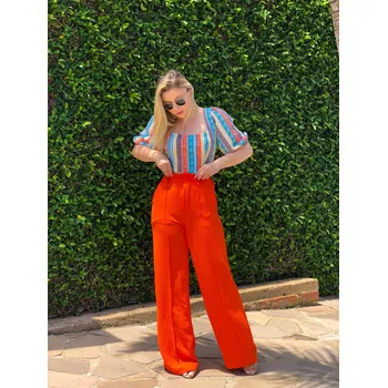 Calça Xay Laranja