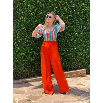 Calça Xay Laranja