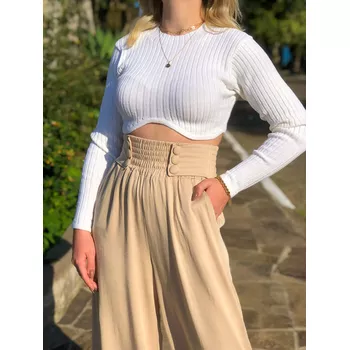Calça Gioh Bege