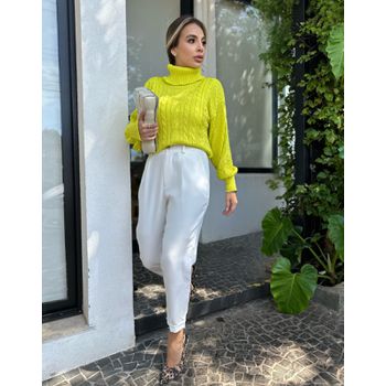 Tricot Lurdes Amarelo
