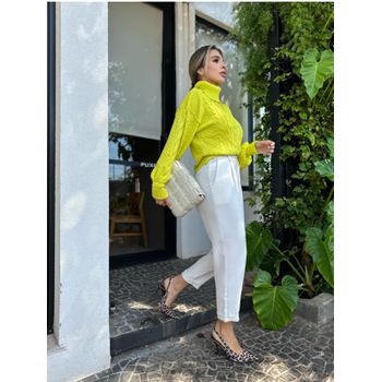 Tricot Lurdes Amarelo