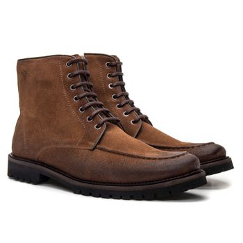 Coturno Masculino Concórdia Sued Capuccino - Rambourg | Sapatos em Couro