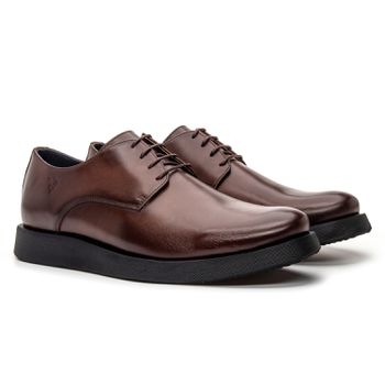 Sapato Masculino Gannat Tabaco - Rambourg | Sapatos em Couro