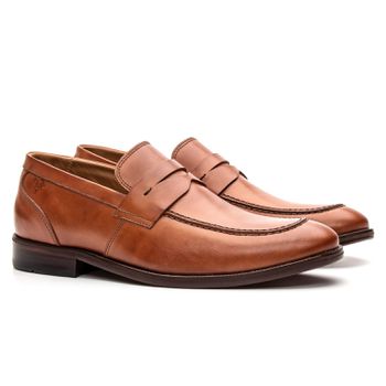 Sapato Masculino Loafer Belfort Caramelo - Rambourg | Sapatos em Couro