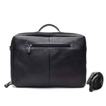 Mochila 3 em 1 em Couro Preto - Rambourg | Sapatos em Couro