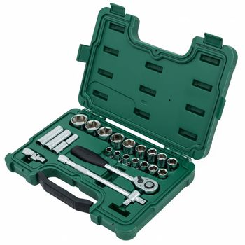 Jogo de Soquete de Impacto Sextavado Com 23 Peças (ST09005SJ) - Sata - Ritec Máquinas e Ferramentas