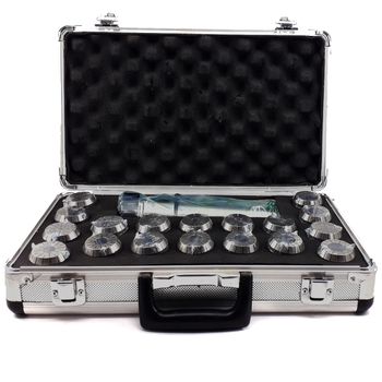 Jogo de Pinças CM 20 peças Padrão ER40 3a25mm Cone Mandril CM5 38,0027 ROCAST - Ritec Máquinas e Ferramentas
