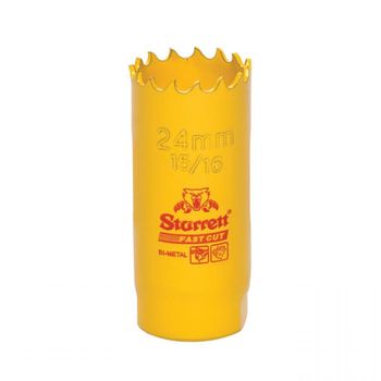 Serra Copo Fast Cut 15/16' (24mm) - FCH1056-G - Starrett - Ritec Máquinas e Ferramentas