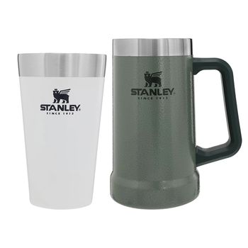 Kit Caneca Térmica Hammertone Green + Copo Térmico Polar - STANLEY - Ritec Máquinas e Ferramentas
