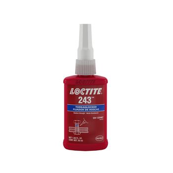 Trava Roscas Liquído Média Resistência 243 50g - Loctite - Ritec Máquinas e Ferramentas