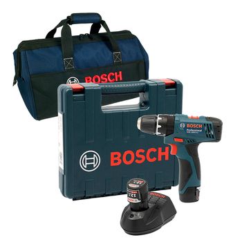 Kit Furadeira/Parafusadeira GSB 1200-2-Li + Bolsa de Transporte - Bosch - Ritec Máquinas e Ferramentas