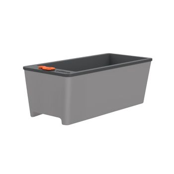 Vaso Autoirrigável em Polipropileno Cinza 12 L - Tramontina - Ritec Máquinas e Ferramentas