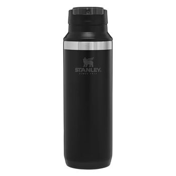 Garrafa Térmica Switchback Matte Black 473ml - STANLEY - Ritec Máquinas e Ferramentas