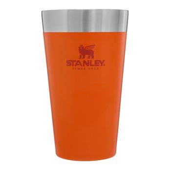 Copo Térmico de Cerveja Signal Orange 473ml - STANLEY - Ritec Máquinas e Ferramentas