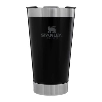 Copo Térmico de Cerveja c/ Tampa Matte Black 473ml - STANLEY - Ritec Máquinas e Ferramentas