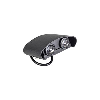 Luminária de Parede Preta de LED 4.000K 4W - Noll - Ritec Máquinas e Ferramentas