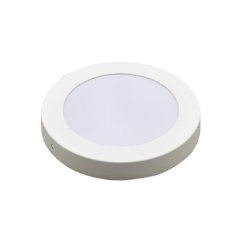 Plafon LED Branco Redondo de Sobrepor 24W 6.500K - Noll - Ritec Máquinas e Ferramentas