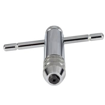 Vira Macho Tipo T Curto com Catraca N1 M3 M10mm 1/8 á 3/8pol 27,0011 ROCAST - Ritec Máquinas e Ferramentas