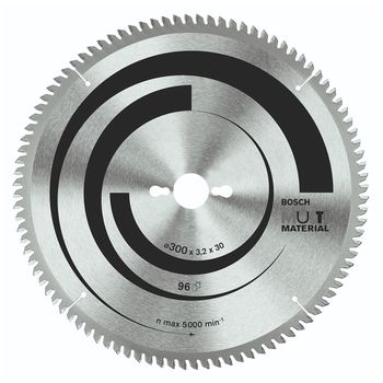Disco de serra Circular Bosch Multimaterial ø254, furo de 30 mm, espessura de 2 mm, 80 dentes - Ritec Máquinas e Ferramentas