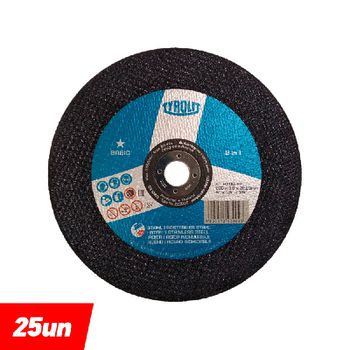 Combo Disco de Corte 2 Telas 9'' x 1/8'' x 7/8'' - Basic 2in1 - 223002 - TYROLIT - Ritec Máquinas e Ferramentas